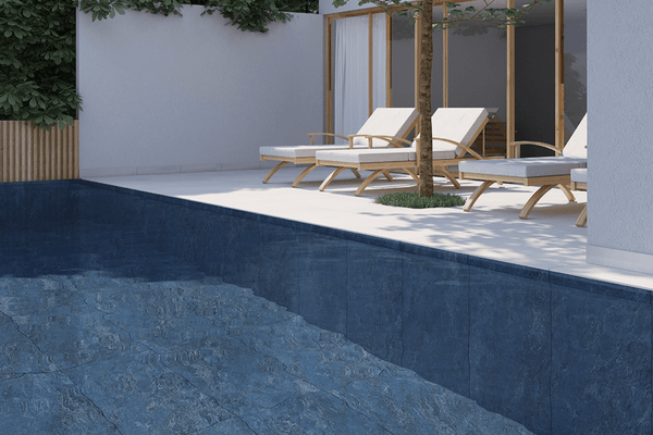 ELECTRIC BLUE RELIEF